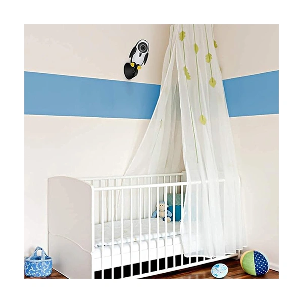 Qubo Baby Cam from Hero Group Baby Monitor 2MP Wi-Fi 1080p Full HD - Black