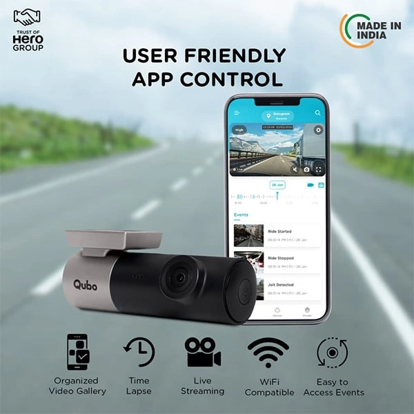 Qubo QUBO Car Dash Camera Pro Full HD 1080p