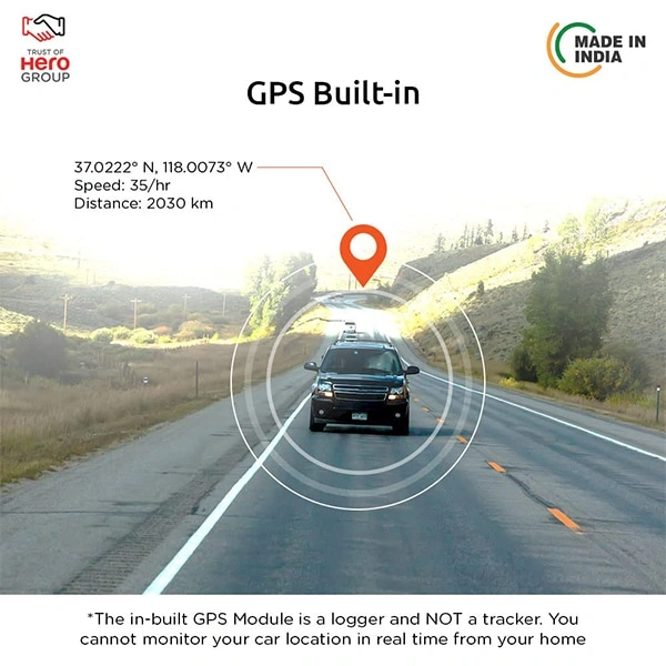 Qubo QUBO Car Dash Camera Pro with GPS