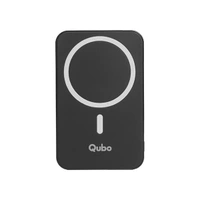 Qubo MagZap X5 mAh Magnetic Magsafe Wireless Power Bank - White - White