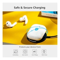 Qubo MagZap Z1 Magnetic Magsafe Wireless 15W Fast Charger - White - White