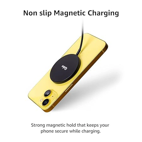 Qubo MagZap Z1 Magnetic Magsafe Wireless 15W Fast Charger - White - White