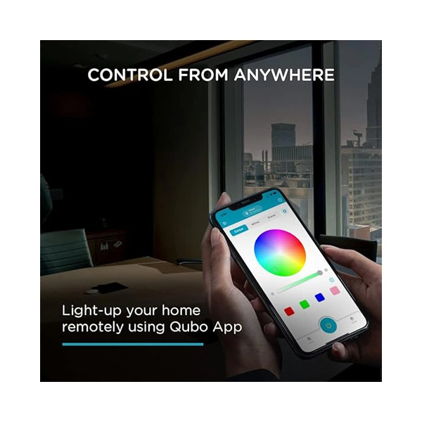 Qubo Smart 9W E27 LED Bulb - Multicolour