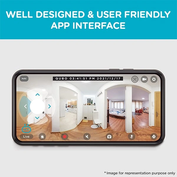 Qubo QUBO Smart Cam 360 Ultra Wi-Fi Camera