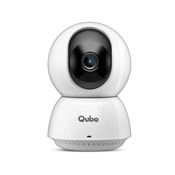 Qubo Smart Cam 360 Ultra WiFi CCTV Security Camera - White