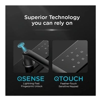 Qubo QUBO Smart Door Lock Elite - Black - Black
