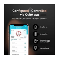 Qubo Smart Door Lock ULTRA - Black Copper