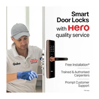 Qubo Smart Door Lock ULTRA - Black Copper