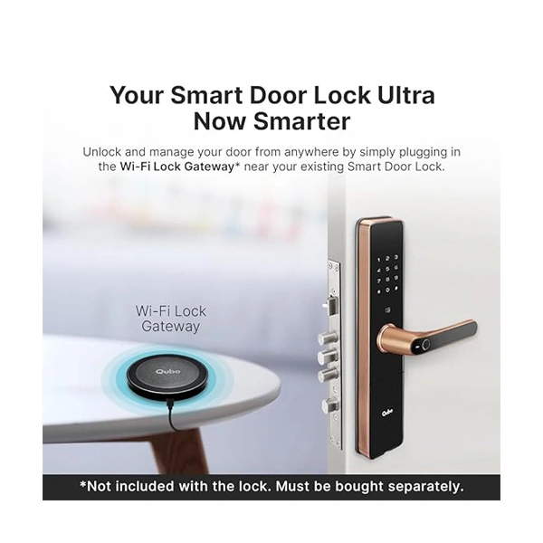 Qubo Smart Door Lock ULTRA - Black Copper