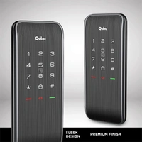 Qubo Smart Rim Lock - Black