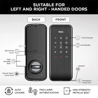 Qubo Smart Rim Lock - Black