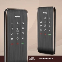 Qubo Smart Rim Lock Ultra - Black Copper