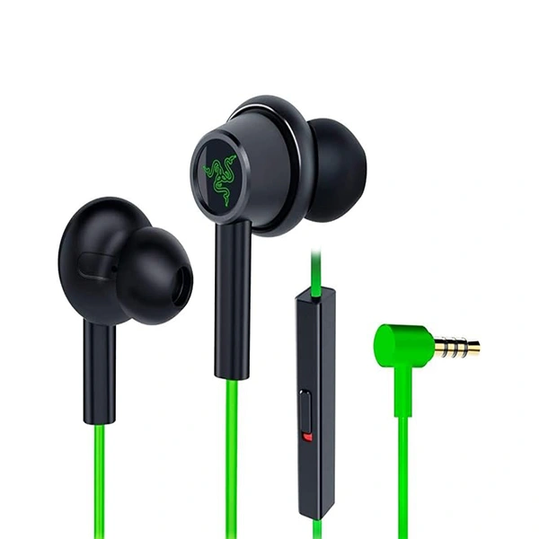 Razer Hammerhead Duo Console Wired Earphone - Green - Green