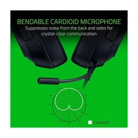 Razer Kraken X Wired On Ear Headphones - Black