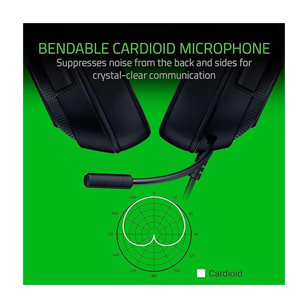 Razer Kraken X Wired On Ear Headphones - Black
