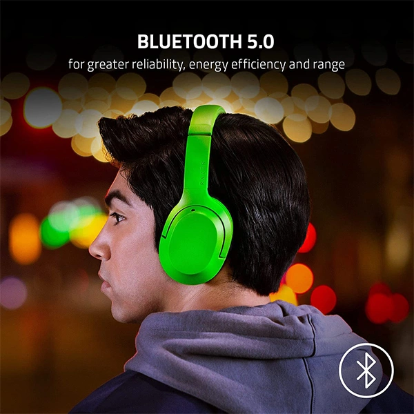 Razer Opus X Bluetooth Wireless Gaming Headset With ANC - Quartz Pink - Quartz Pink