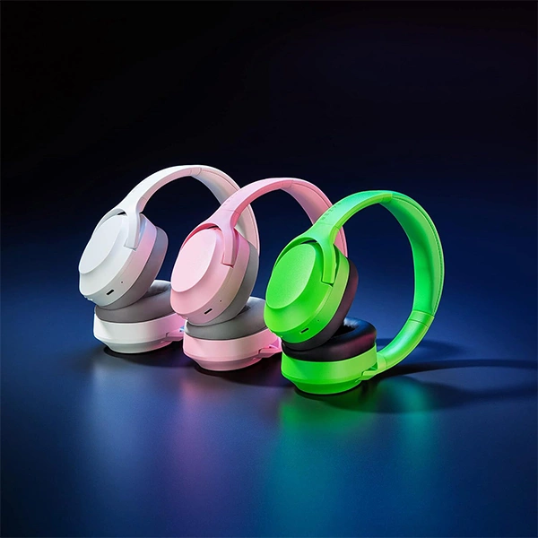 Razer Opus X Bluetooth Wireless Gaming Headset With ANC - Quartz Pink - Quartz Pink