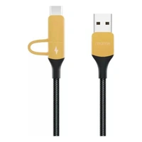 Realme 2-in-1 USB Cable - Black