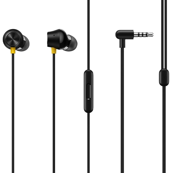 Realme Buds 2 Neo Wired in Ear Earphones with Mic - Black - Black