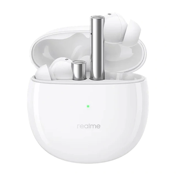 Realme Buds Air 2 with ANC Bluetooth Earbuds - White - White