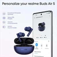 Realme Buds Air 5 with 50dB ANC Wireless Earbuds - Arctic white - Arctic white