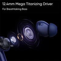 Realme Buds Air 5 with 50dB ANC Wireless Earbuds - Arctic white - Arctic white