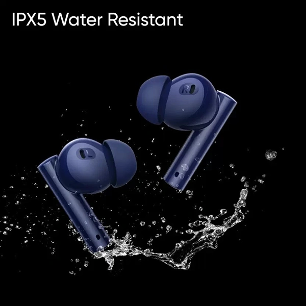 Realme Buds Air 5 with 50dB ANC Wireless Earbuds - Deep Sea Blue - Deep Sea Blue