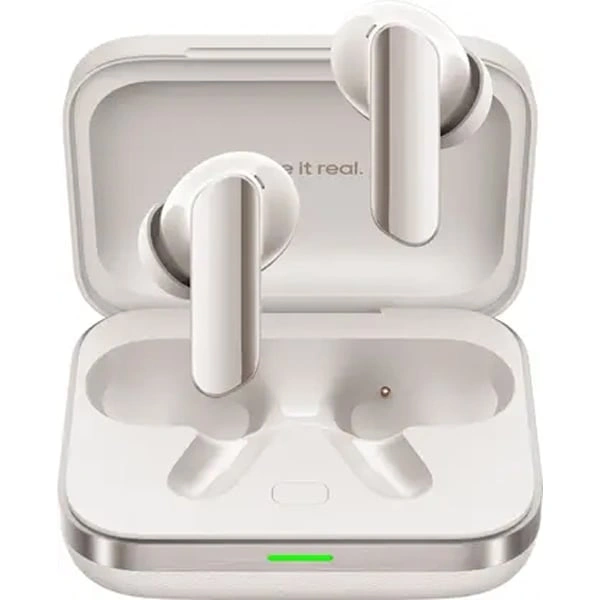 Realme Buds Air 7 Pro with 53dB ANC 360 Spatial Audio - Glory Beige - Glory Beige, New