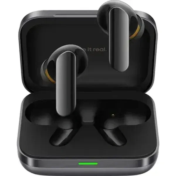 Realme Buds Air 7 Pro with 53dB ANC 360 Spatial Audio - Metalic grey - Metalic grey, New