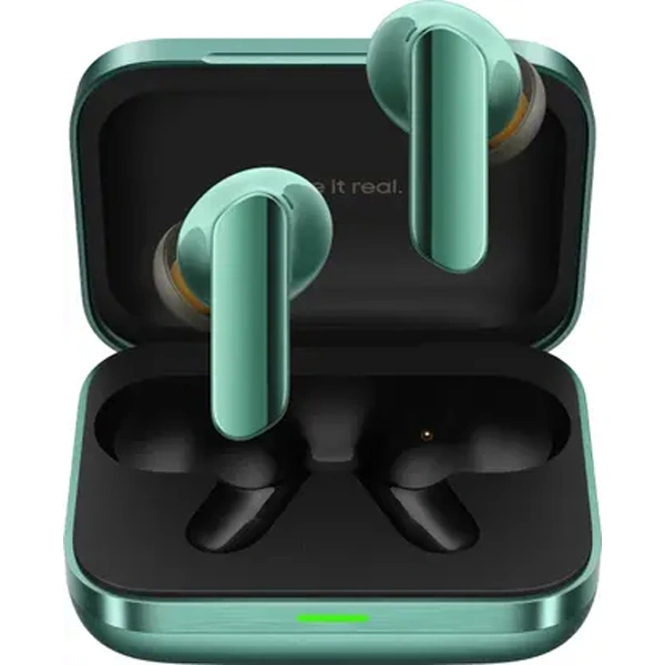 Realme Buds Air 7 Pro with 53dB ANC 360 Spatial Audio - Racing Green, New