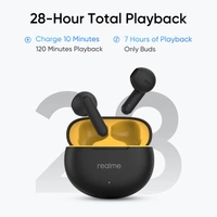 Realme Buds T01 Truly Wireless Earbuds - Black - Black