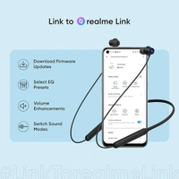 Realme Buds Wireless 2 Neckband with Dart Charge and Active Noise Cancellation - Blue - Blue