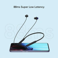 Realme Buds Wireless 2 Neckband with Dart Charge and Active Noise Cancellation - Blue - Blue