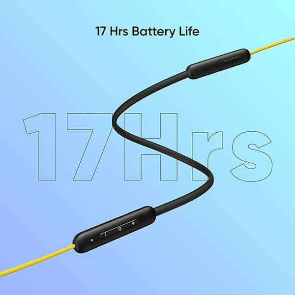 Realme Buds Wireless 2 Neo Bluetooth in Ear Earphones with Mic - Black - Black