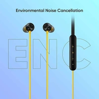 Realme Buds Wireless 2 Neo Bluetooth in Ear Earphones with Mic - Black - Black