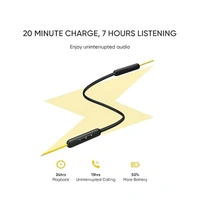 Realme Buds Wireless 2S In Ear Bluetooth Earphone with Mic - Blue - Blue