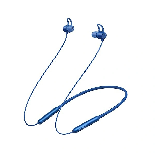 Realme Buds Wireless In Ear Bluetooth Earphones with Mic - Blue - Blue