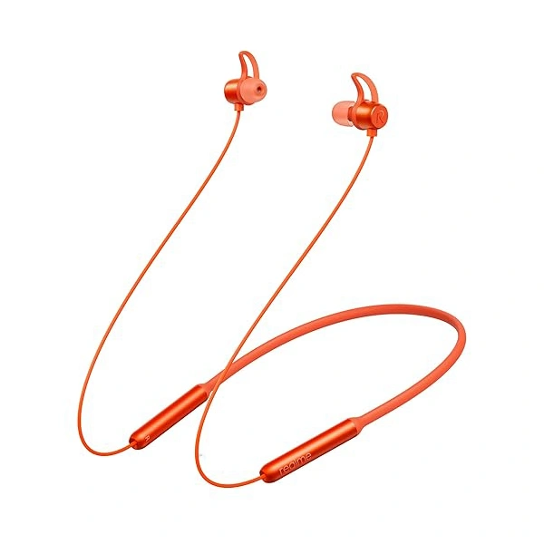 Realme Buds Wireless In Ear Bluetooth Earphones with Mic - Orange - Orange