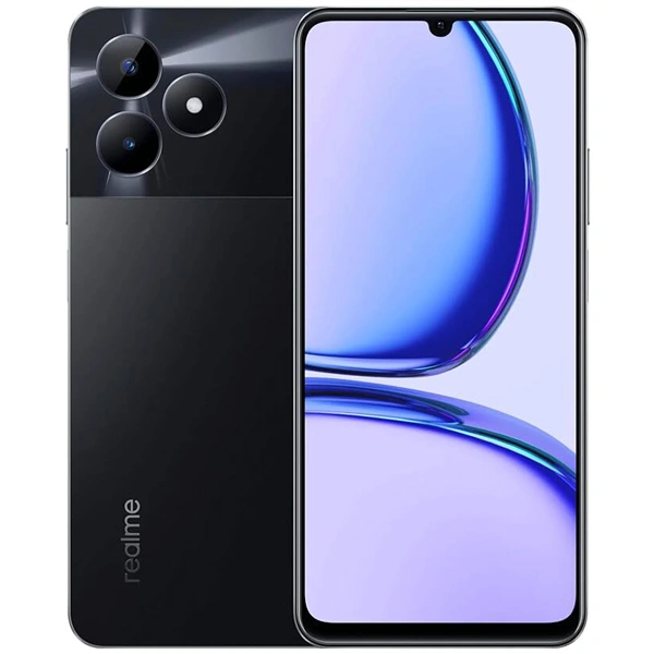 Realme C53 Mobile Phone - Champion Black, 4GB RAM + 128GB Storage - Champion Black