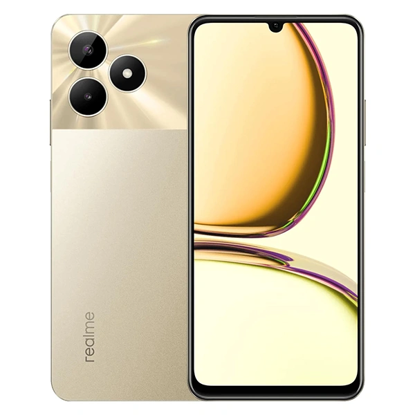 Realme C53 Mobile Phone - Champion Black, 4GB RAM + 128GB Storage - Champion Black