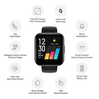 Realme Classic Watch (Black Strap, Regular)