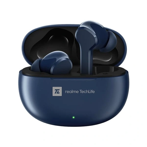 Realme Techlife Buds T100 True Wireless Earbuds - Blue - Blue