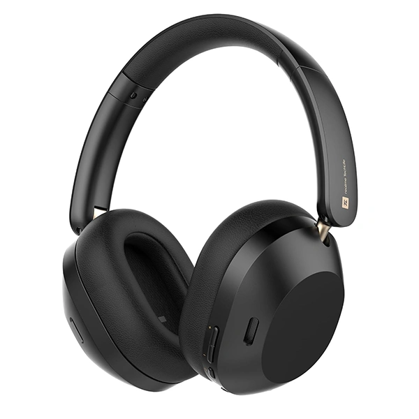 Realme TechLife Studio H1 Over Ear Wireless Headphone - Black - Black, New