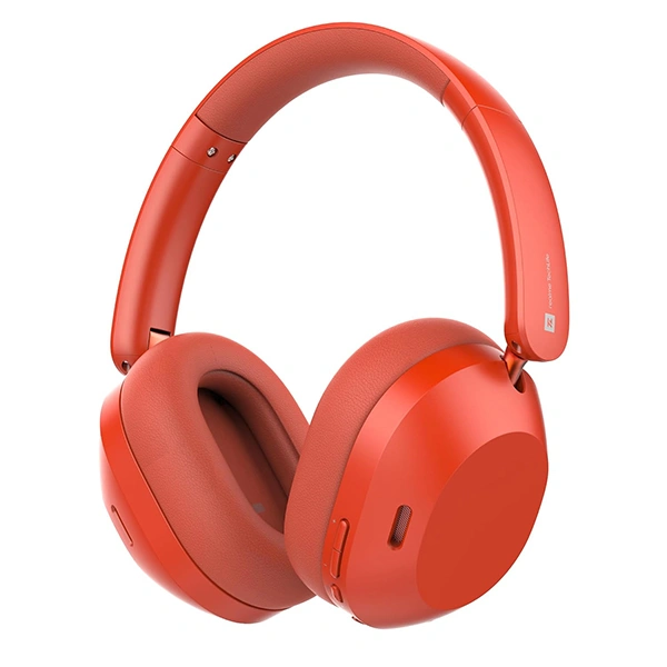 Realme TechLife Studio H1 Over Ear Wireless Headphone - Red - Red, New