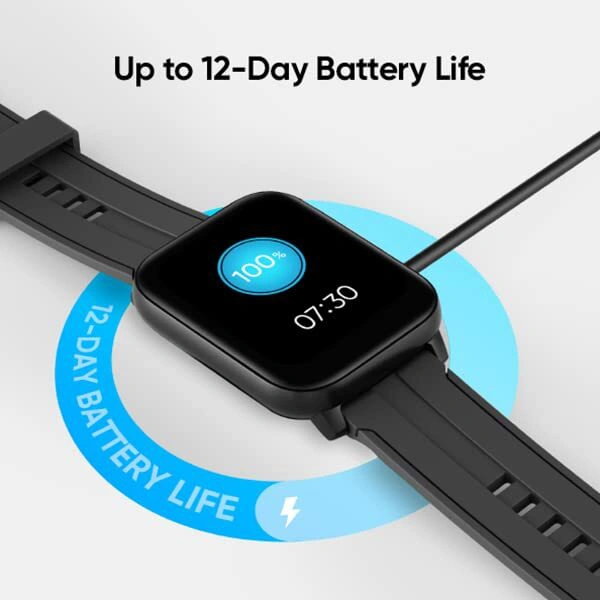 Realme TechLife Watch SZ100 1.69'' HD Display Smartwatch - Blue - Blue