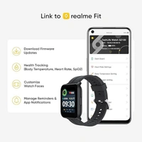 Realme TechLife Watch SZ100 1.69'' HD Display Smartwatch - Blue - Blue
