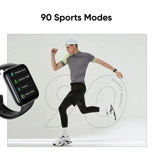Realme Watch 2 Pro Smart Watch - Black - Black