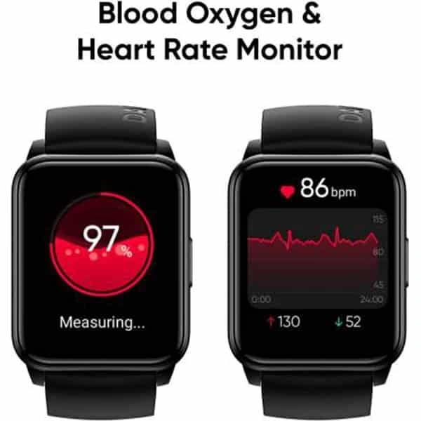 Realme Watch 2 Smart Watch - Black - Black