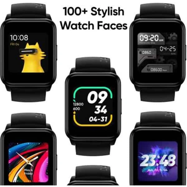 Realme Watch 2 Smart Watch - Black - Black