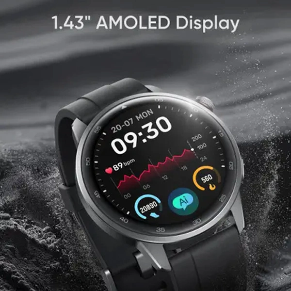 Realme Watch S2 1.43" AMOLED Display - Grey - Grey